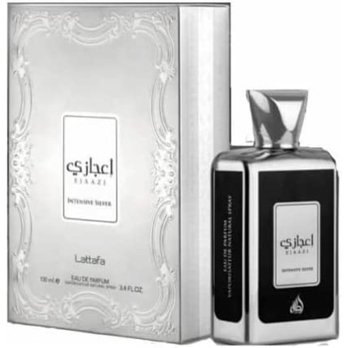 Parfum Mixte EDP Lattafa Ejaazi Intensive Silver (100 ml)