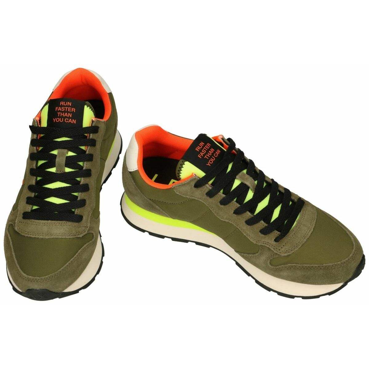 Chaussures de Sport pour Homme SUN68 TOM FLUO Z34102 19 Vert - SUN68 - Jardin D'Eyden - jardindeyden.fr