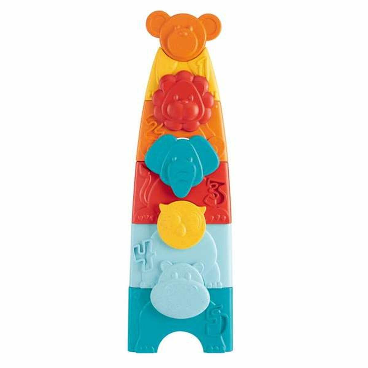 Bloques Apilables Chicco eco+ Torre Animales