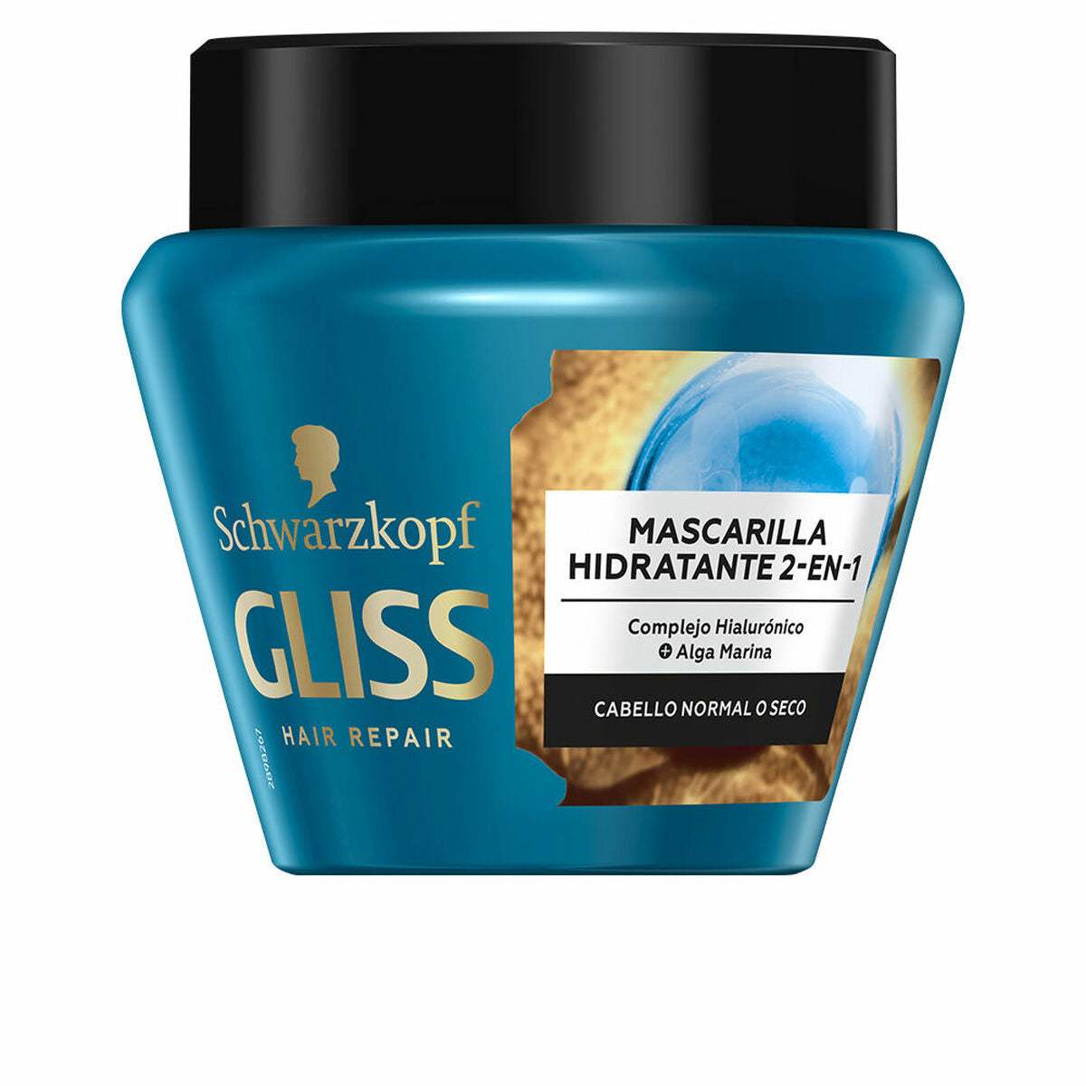 Haarmaske Schwarzkopf Gliss Aqua Revive 300 ml