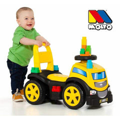 Tricycle Moltó Trucks and blocks 89 cm