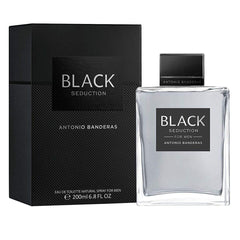 Parfum Homme Antonio Banderas EDT Seduction In Black 200 ml - Antonio Banderas - Jardin D'Eyden - jardindeyden.fr