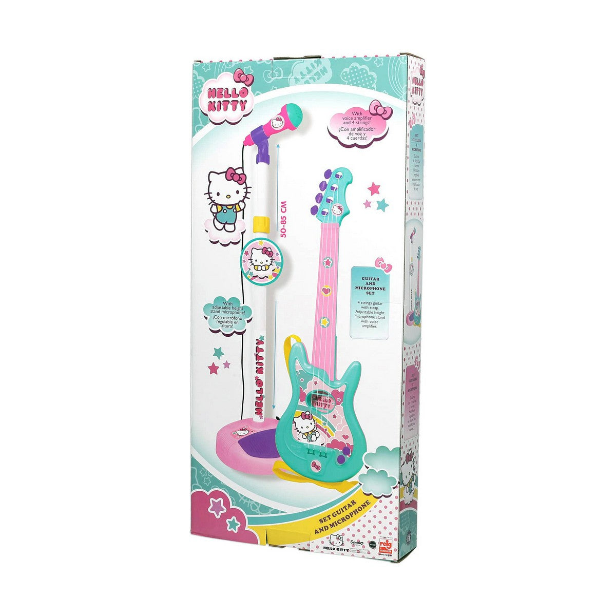 Guitarra Infantil Reig Hello Kitty Micrófono