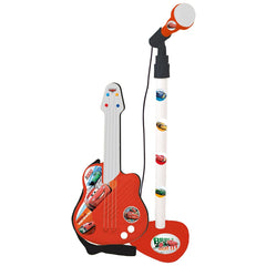 Musik-Spielzeug Cars Mikrofon Rot Kindergitarre