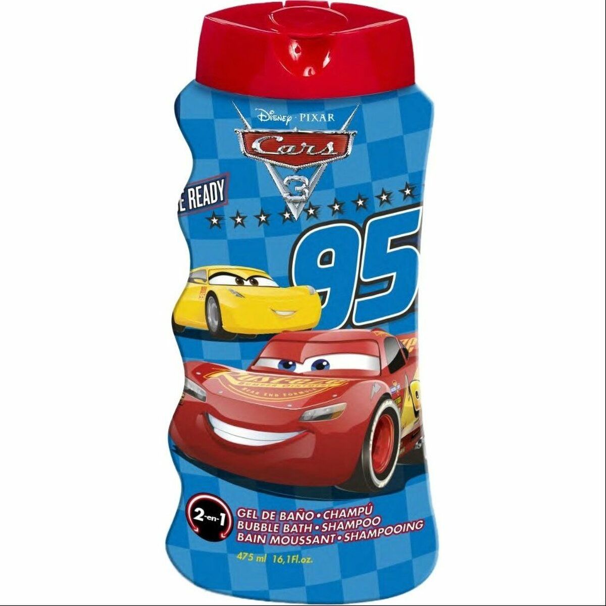 2-in-1 Gel et shampooing Cars (475 ml)
