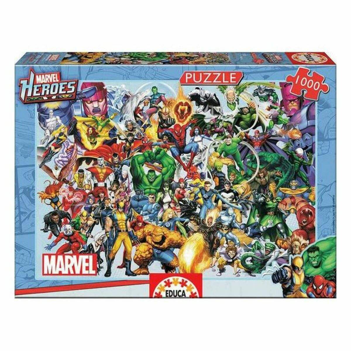 Puzzle Marvel Heroes Educa Heroes Marvel 1000 Stücke