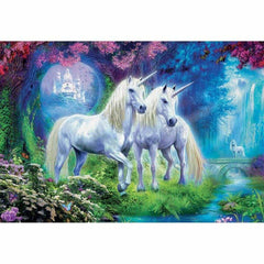 Puzzle Educa Unicorns In The Forest 500 Pièces 34 x 48 cm