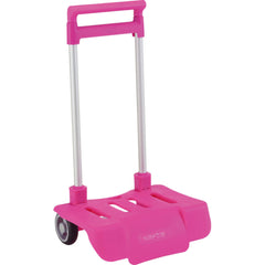 Zusammenklappbarer Rucksack-Trolley Safta Pink