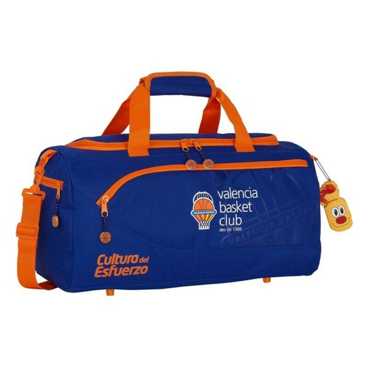 Sac de sport Valencia Basket Bleu Orange (25 L)