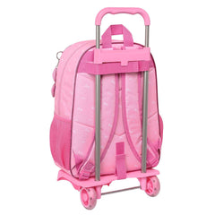 Schulrucksack mit Rädern Barbie Girl Rosa 14 L