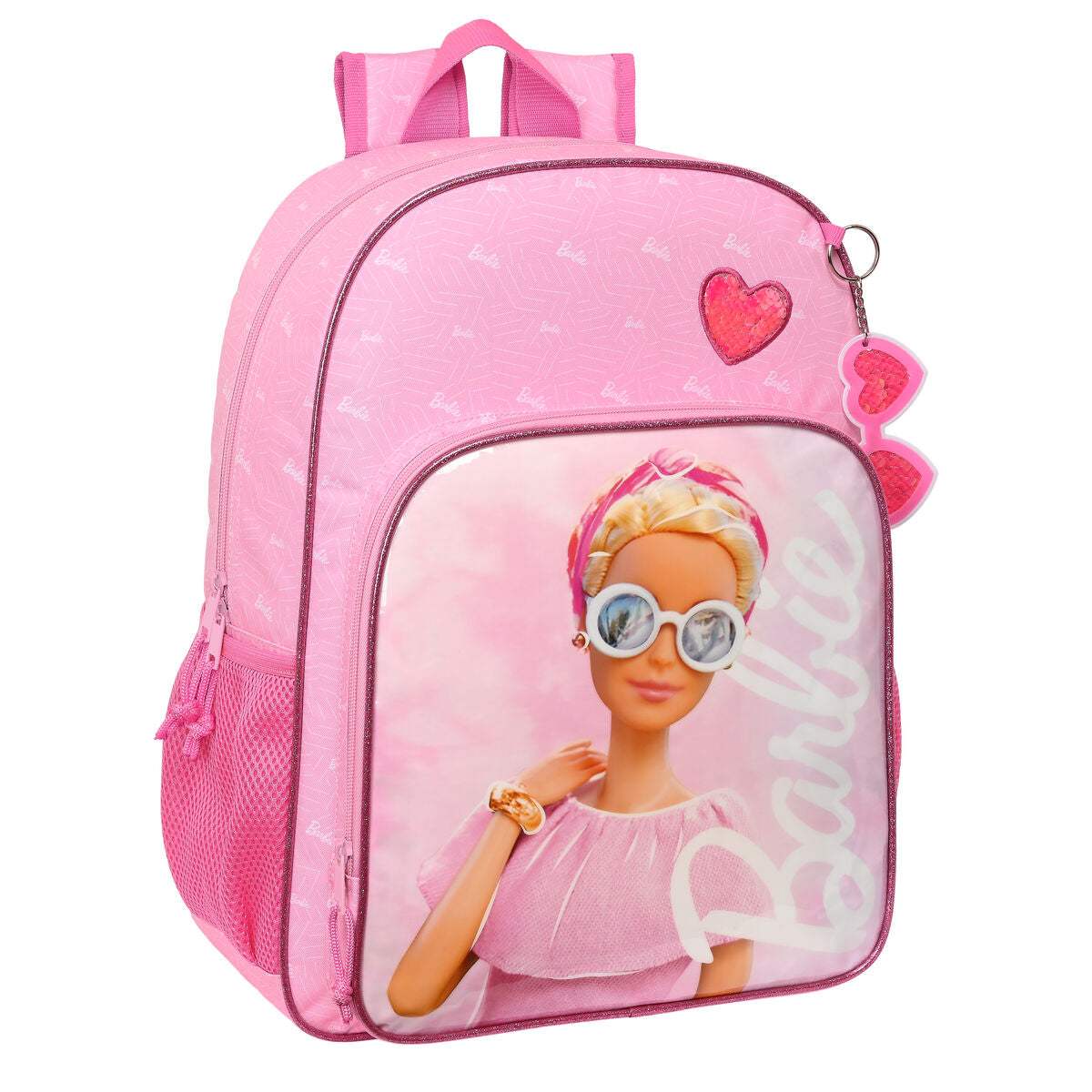 Mochila Escolar Barbie Girl Rosa 14 L