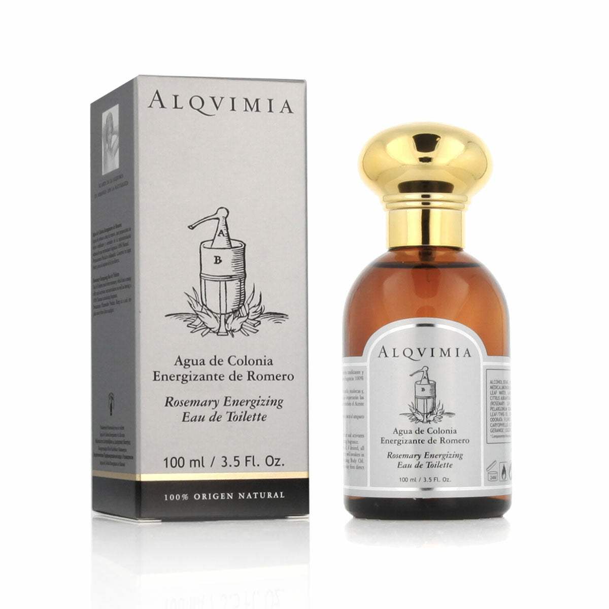 Parfum Mixte Alqvimia EDT Rosemary Energizing 100 ml