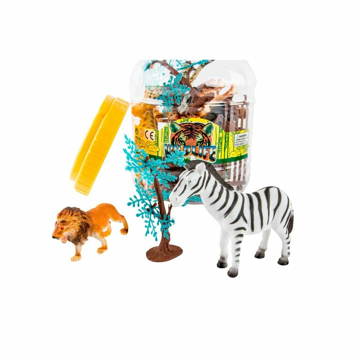 Set de Figuras de Animales DKD Home Decor 20 Piezas 2 Unidades
