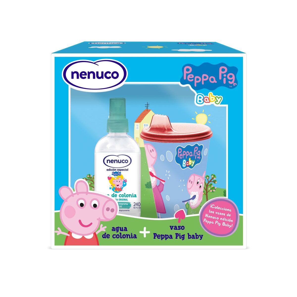 Coffret parfum Enfant Nenuco Peppa Pig 2 Pièces