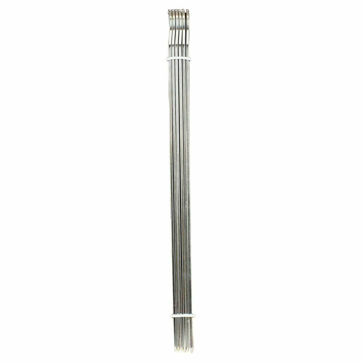 Set de Pinchos para Barbacoa Algon Metal 24 Unidades (6 Piezas) (35 x 2,5 mm)