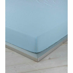 Drap housse Naturals   Bleu 140 x 190/200 cm