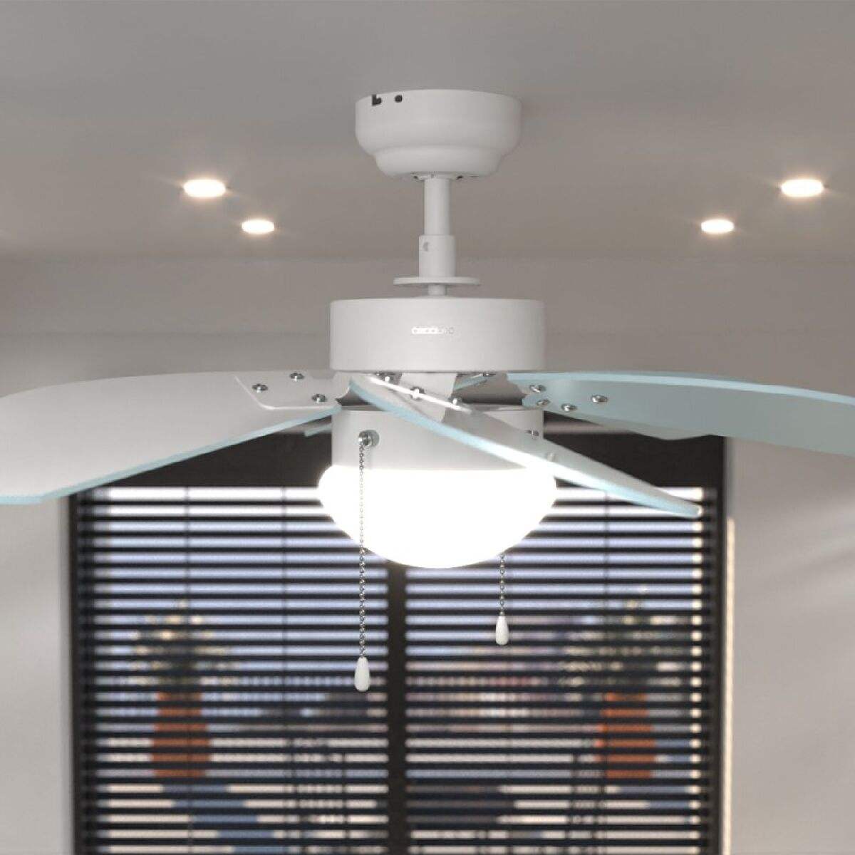 Ventilateur de Plafond Cecotec EnergySilence Aero 3600 Vision Sky Sky 50 W - Cecotec - Jardin D'Eyden - jardindeyden.fr