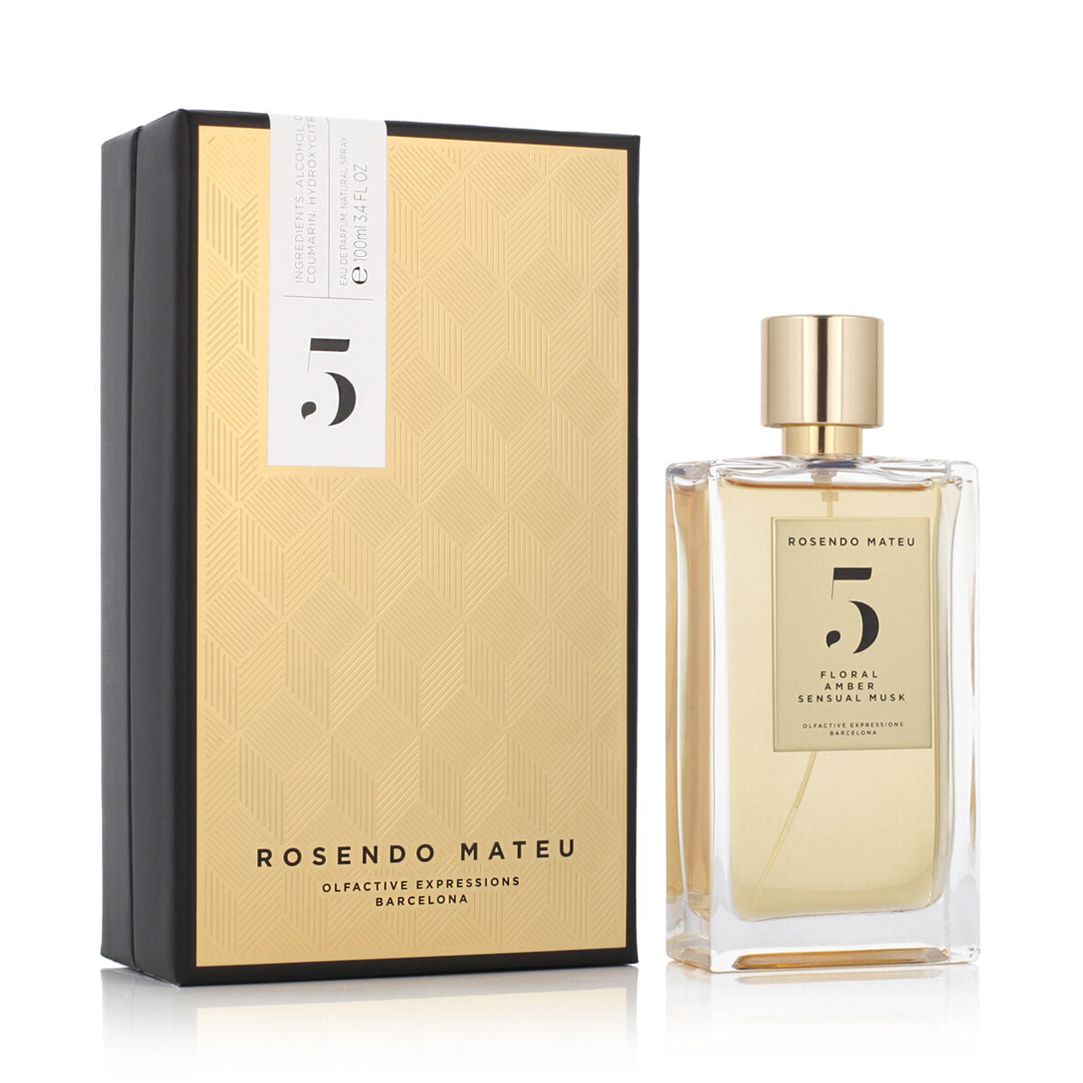 Perfume Unisex Rosendo Mateu EDP Nº 5 Floral, Amber, Sensual Musk 100 ml