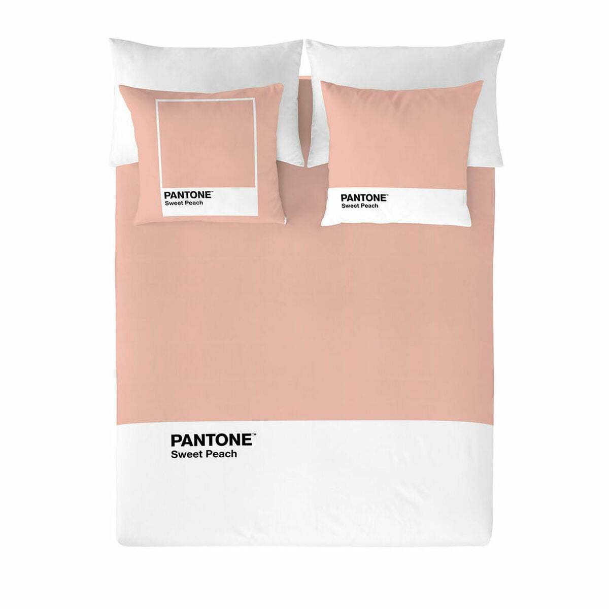 Bettdeckenbezug Pantone Sweet Peach Doppelmatratze (240 x 220 cm)