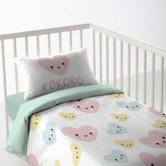 Bettbezug für Babybett Cool Kids Kokoro 60 cm Babybett (100 x 120 + 20 cm)