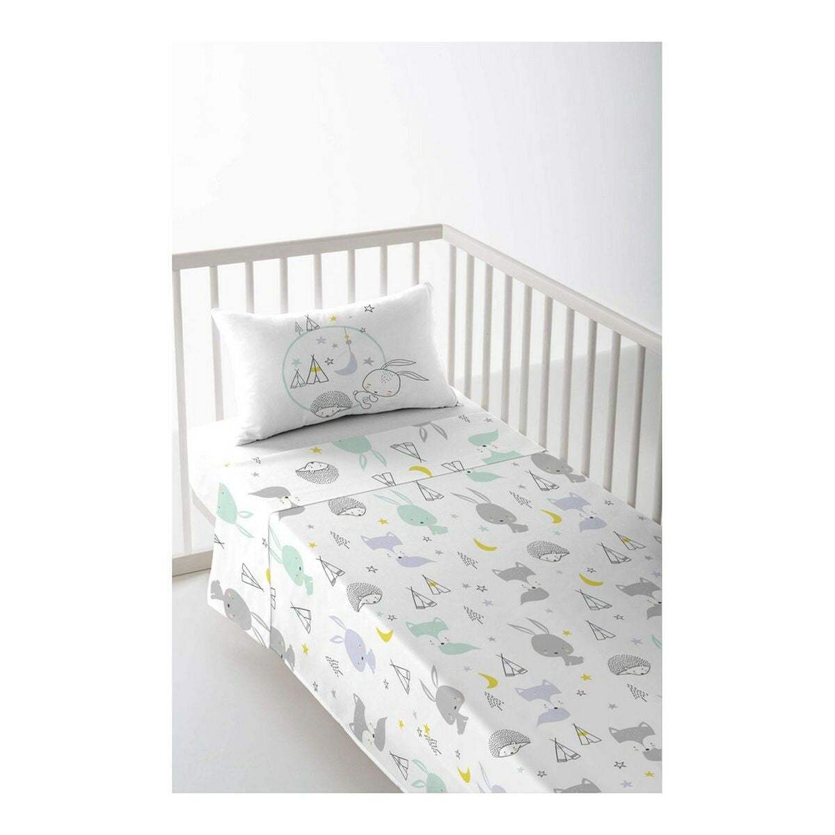 Oberes Betttuch für Kinderbett Cool Kids Let'S Dream B (100 x 130 cm) (60 cm Babybett)