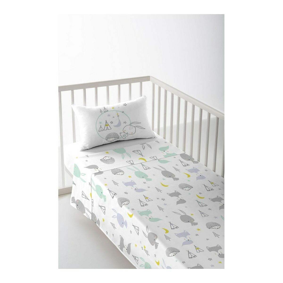 Oberes Betttuch für Kinderbett Cool Kids Let'S Dream B (100 x 130 cm) (60 cm Babybett)