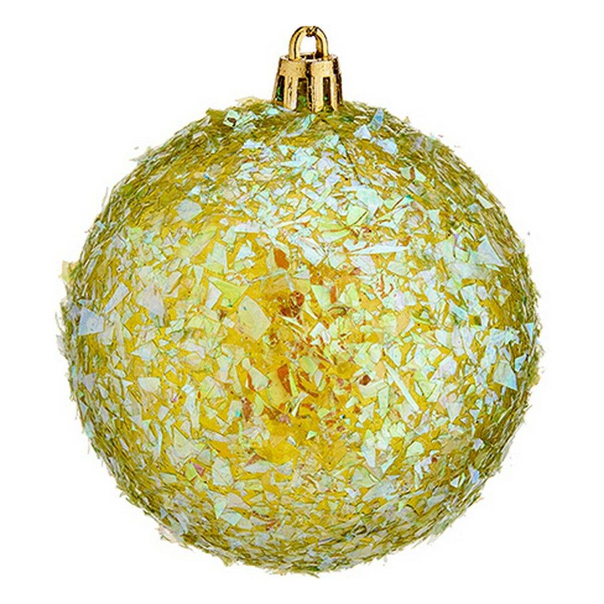 Weihnachtsbaumkugeln Ø 8 cm grün Kunststoff 8 x 9 x 8 cm