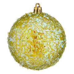 Weihnachtsbaumkugeln Ø 8 cm grün Kunststoff 8 x 9 x 8 cm