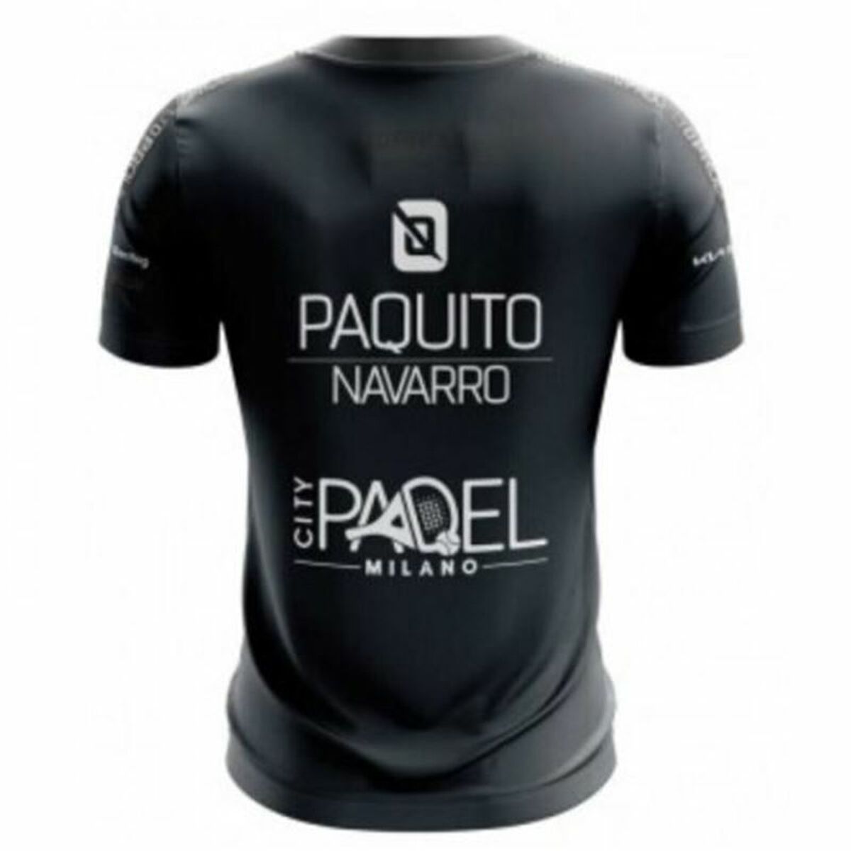 T shirt à manches courtes Enfant Bullpadel Odeon Paquito Navarro Noir