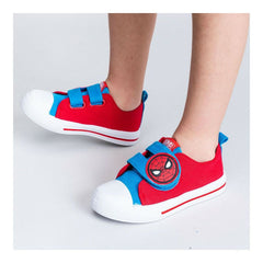 Zapatillas Casual Niño Spiderman Rojo