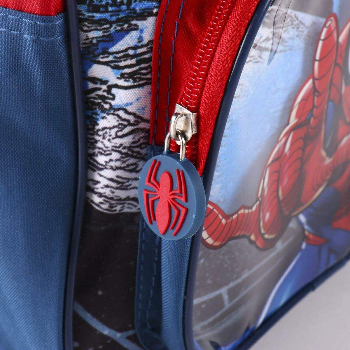 Schulrucksack Spiderman Rot (25 x 30 x 12 cm)