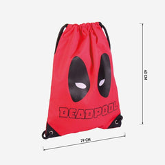 Rucksack für Kinder Deadpool Rot (29 x 40 x 1 cm)