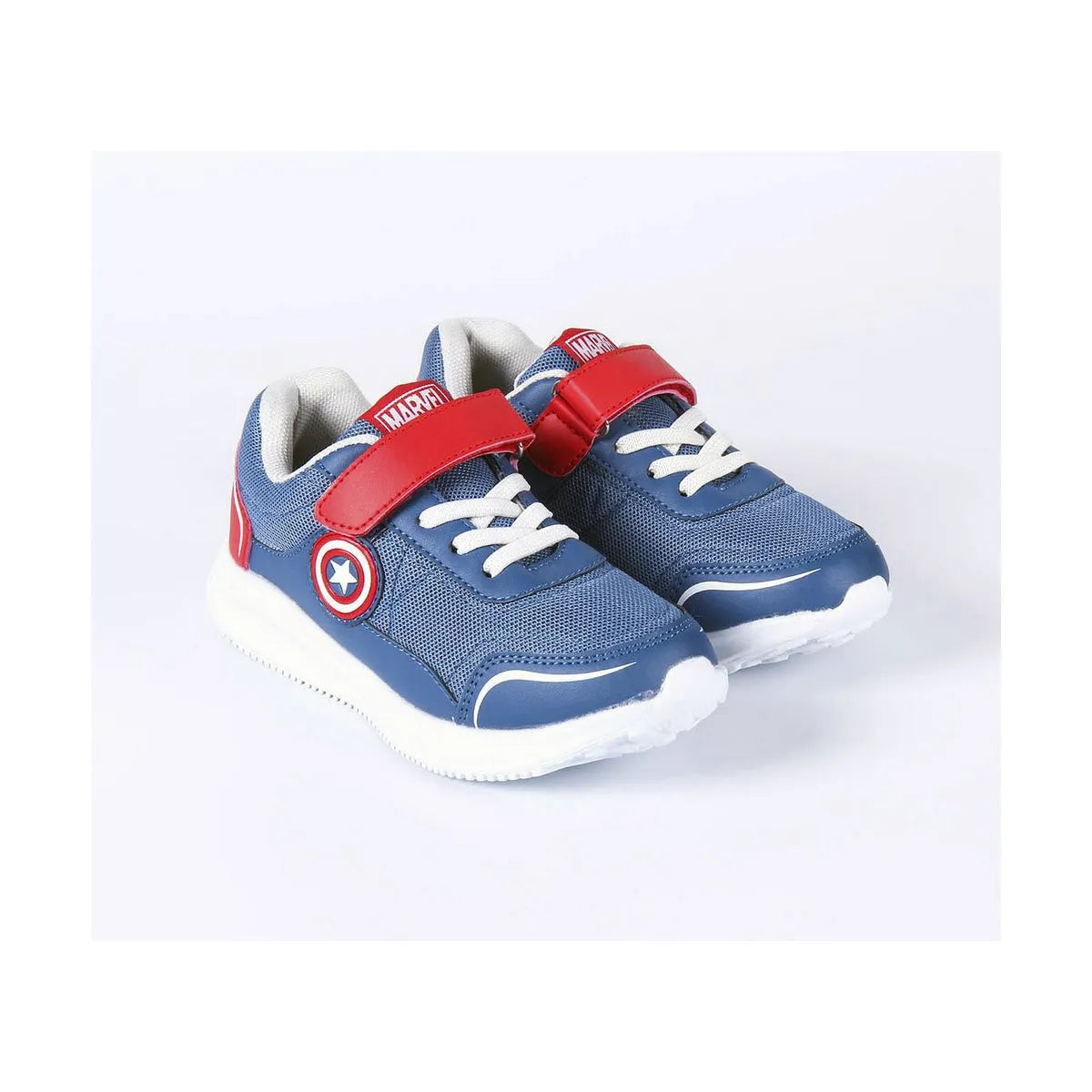 Zapatillas Deportivas Infantiles Marvel Azul Rojo