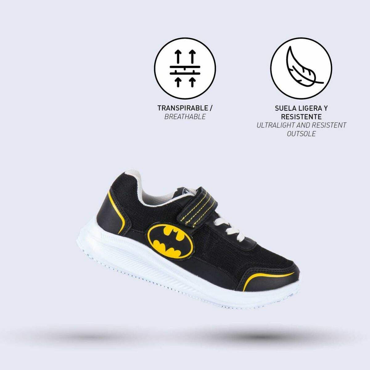 Chaussures de sport - Baskets pour Enfants Batman Noir