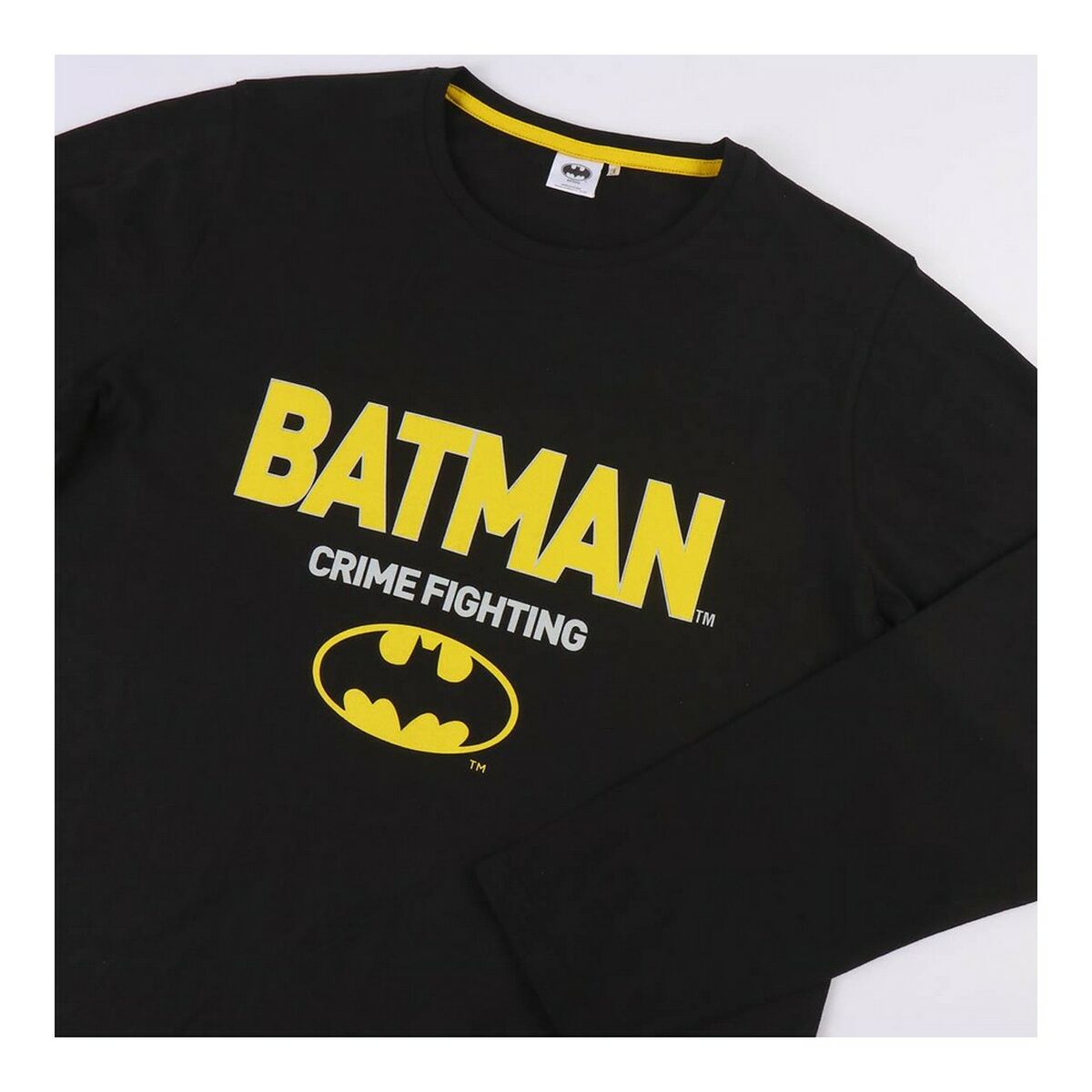 Schlafanzug Batman Herren Schwarz