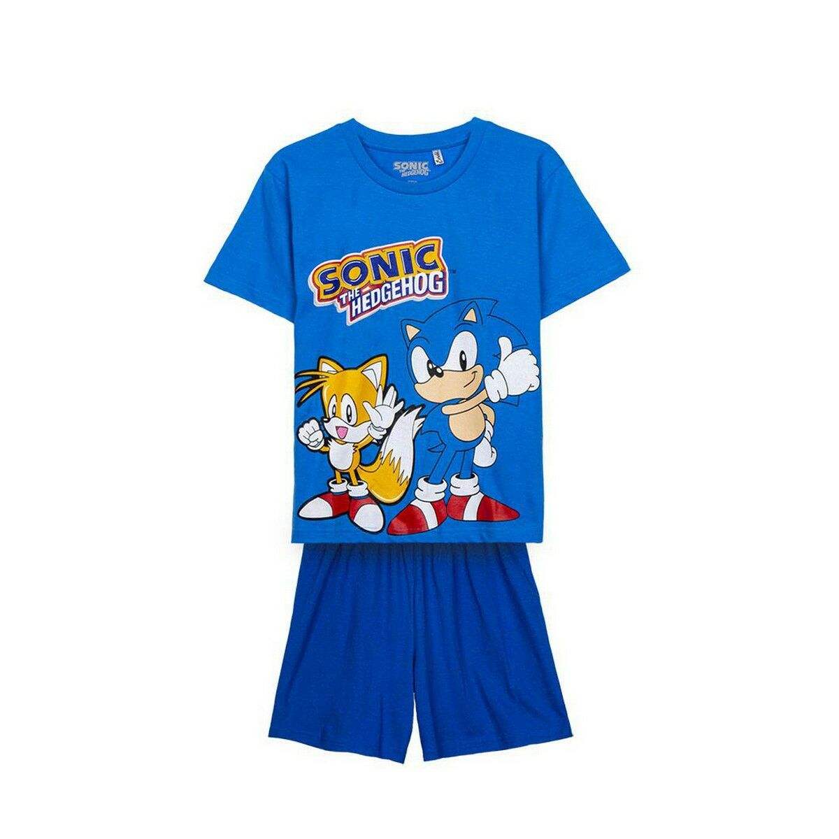 Pyjama Enfant Sonic Bleu foncé - Sonic - Jardin D'Eyden - jardindeyden.fr