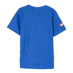 Camiseta de Manga Corta Infantil Spidey Azul