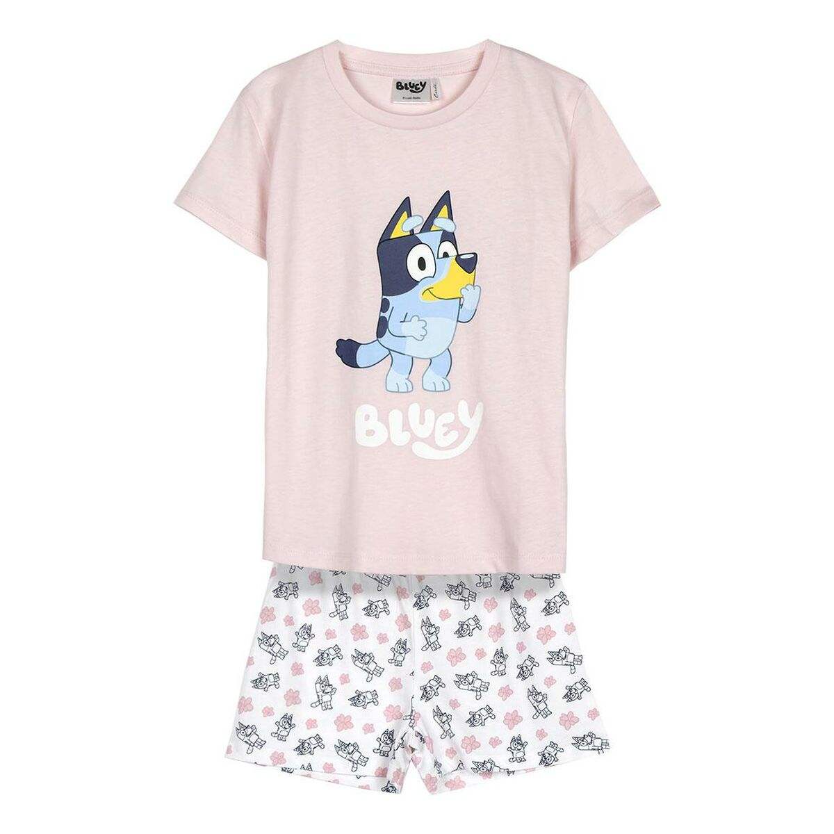 Schlafanzug Für Kinder Bluey Rosa