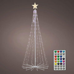 Weihnachtsbaum Lumineo 490772 LED Leicht Außenbereich Bunt 60 x 60 x 150 cm