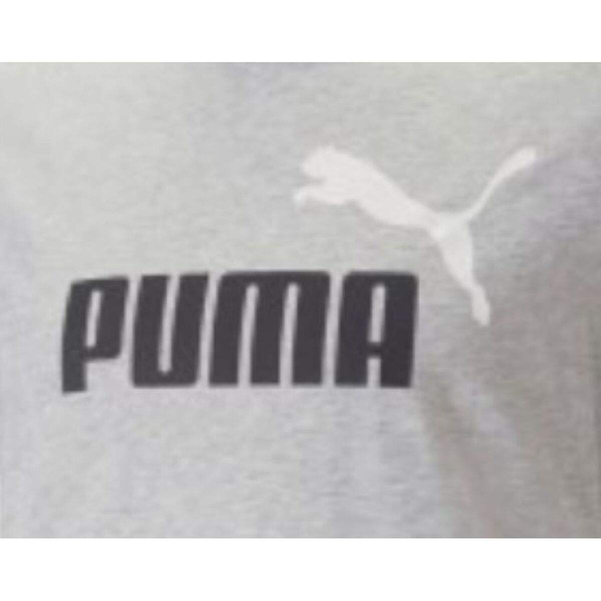 T-shirt à manches courtes homme Puma ESS 2 COL LOGO 586759 04 Gris