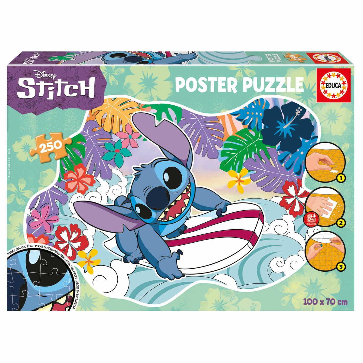 Puzzle Stitch Poster 250 Piezas