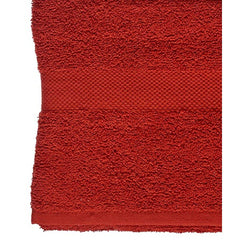 Badetuch 90 x 150 cm Ziegelfarben (3 Stück)