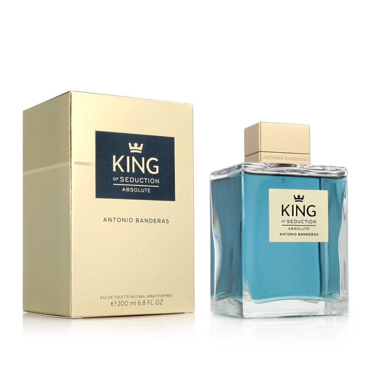 Parfum Homme Antonio Banderas EDT King of Seduction Absolute 200 ml - Antonio Banderas - Jardin D'Eyden - jardindeyden.fr
