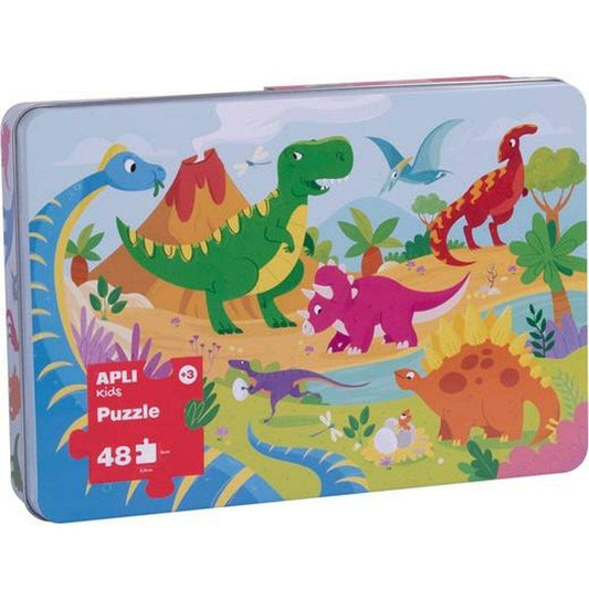 Puzzle Enfant Apli Dinosaurs 24 Pièces - Apli - Jardin D'Eyden - jardindeyden.fr