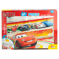Kinderpuzzle Cars Beidseitig 60 Stücke 50 x 35 cm (12 Stück)