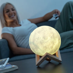 Lámpara LED Recargable Luna Moondy InnovaGoods