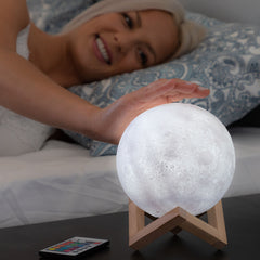 Lampe LED Rechargeable Lune Moondy InnovaGoods