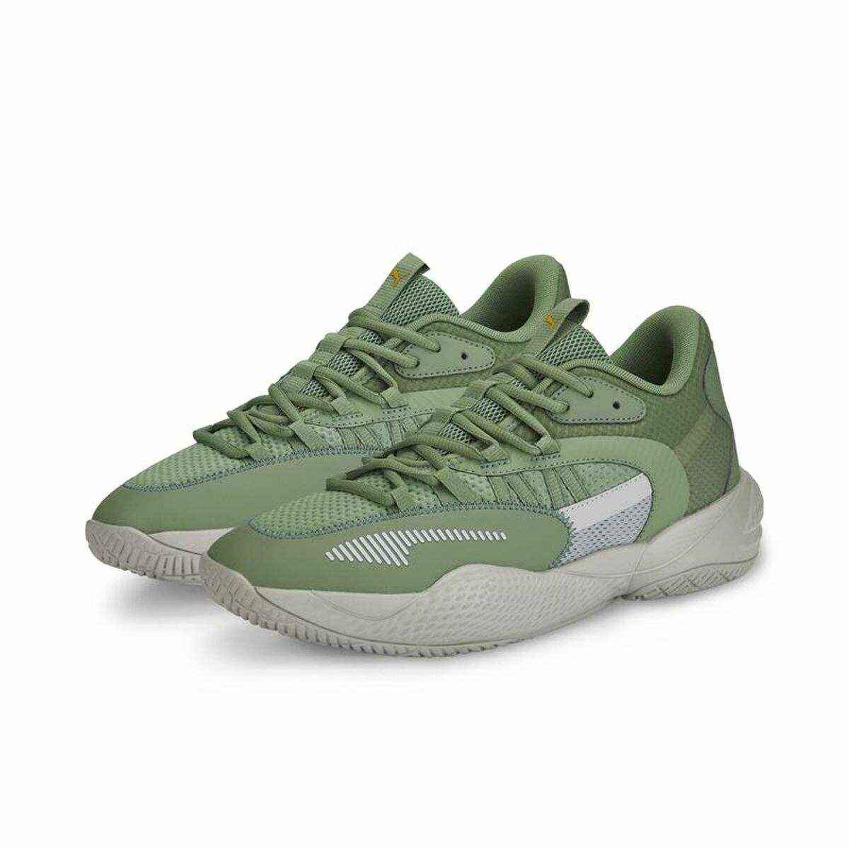 Chaussures de Basket-Ball pour Adultes Puma Court Rider 2.0 Vert Unisexe - Puma - Jardin D'Eyden - jardindeyden.fr