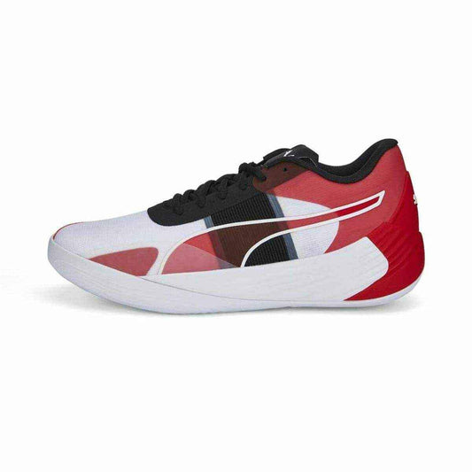 Chaussures de Basket-Ball pour Adultes Puma Fusion Nitro Team Blanc Homme - Puma - Jardin D'Eyden - jardindeyden.fr