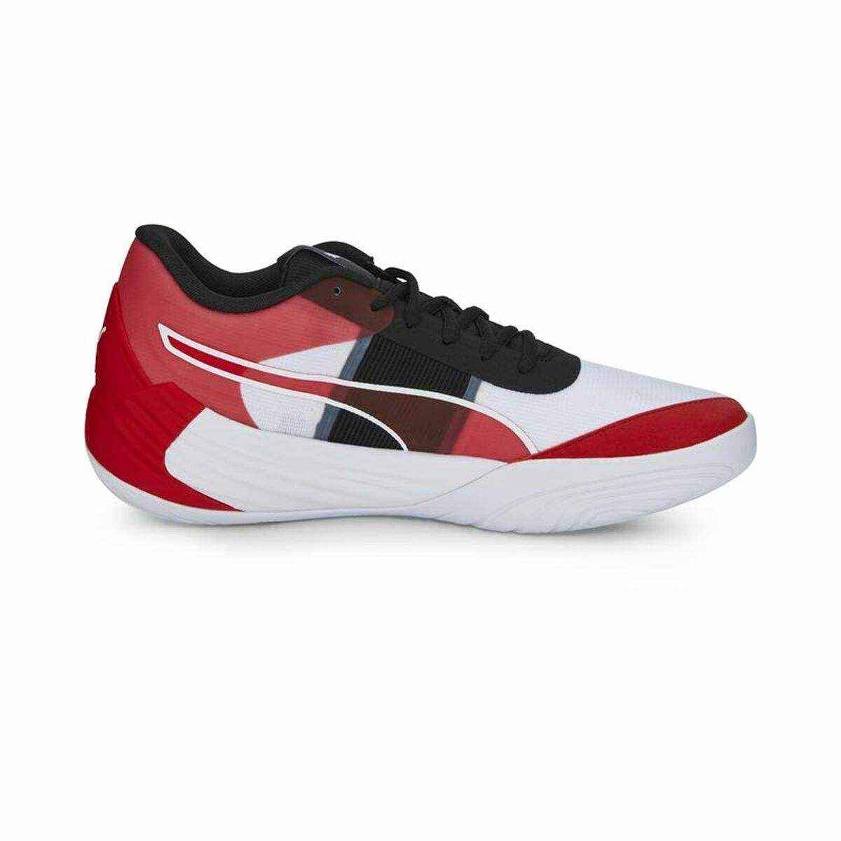 Chaussures de Basket-Ball pour Adultes Puma Fusion Nitro Team Blanc Homme - Puma - Jardin D'Eyden - jardindeyden.fr